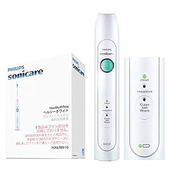 未使用　フィリップス ソニッケアー ヘルシーホワイトプラス電動歯ブラシ ホワイト Amazon.co.jp: フィリップス 電動歯ブラシ ソニッケアー